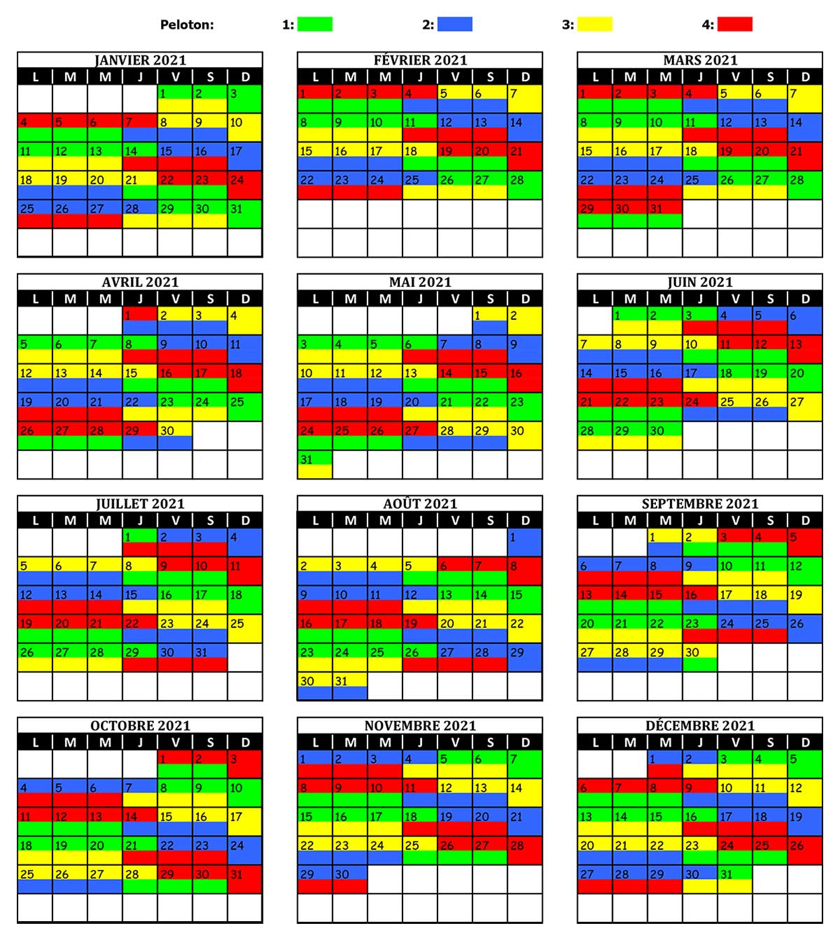 Calendrier manquant! Veuillez cliquer sur le lien pour télécharger le calendrier.