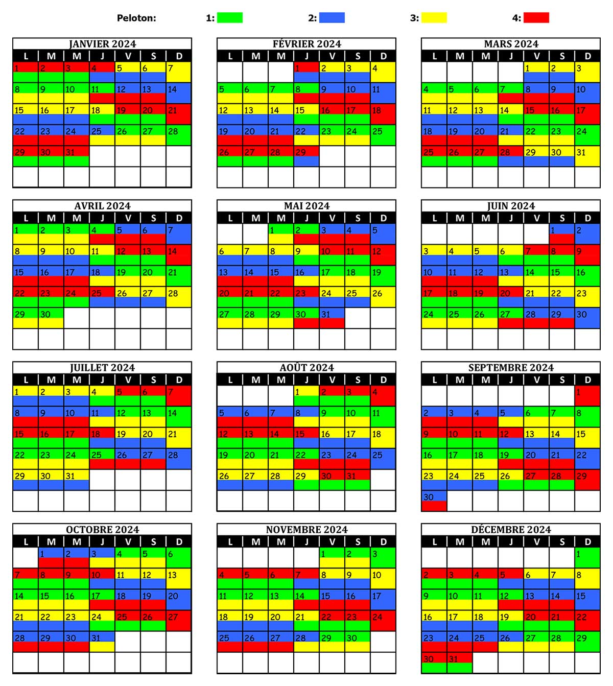 Calendrier manquant! Veuillez cliquer sur le lien pour télécharger le calendrier.